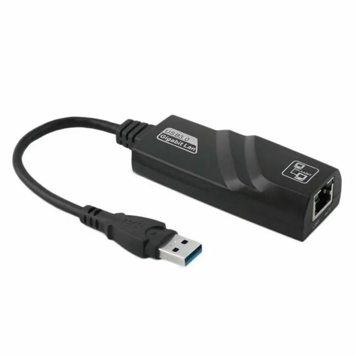 High-Speed USB 3.0 to Gigabit RJ45 Ethernet LAN Network Adapter (10/100/1000Mbps)